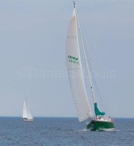 Sailboat on the waters of Shediac NB.