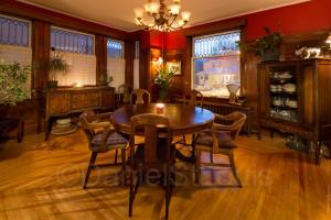 Dining room with character and class in Moncton NB.