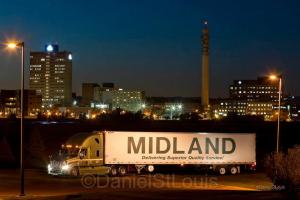 Photo of Midland Trucking in Moncton, New Brunswick.