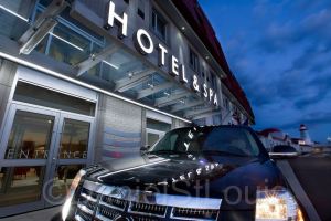 Trendy exterior photography for Casino NB, Moncton