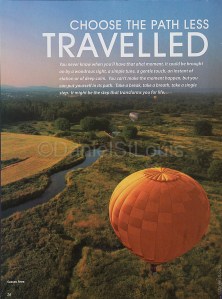 hot air balloon over sussex nb