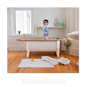 enbridge gas ad campaign blue bathtub