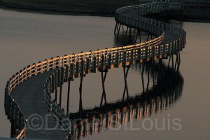 Pays de la Sagouine bridge in Bouctouche NB.