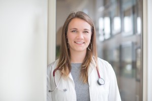 On location headshot for this doctor of Veterinary Medecine